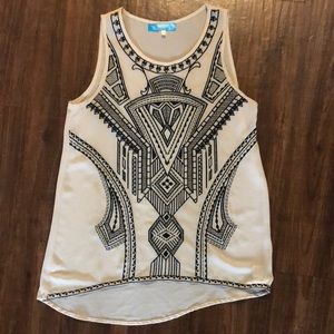 Buttons Aztec Tank